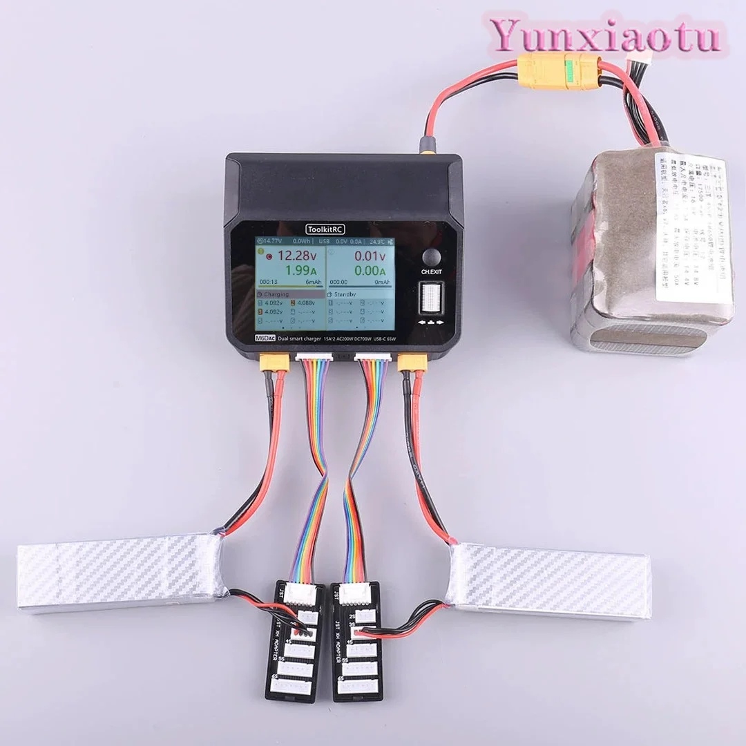ToolkitRC M6DAC 듀얼 채널 스마트 밸런스  - Toolkitrc M6Dac Smart Charger 리뷰 및 가격