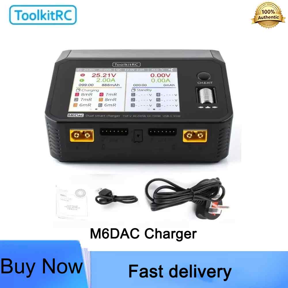 ToolkitRC M6DAC 스마트 밸런스 충전기, 7 - Toolkitrc M6Dac Smart Charger 리뷰 및 가격