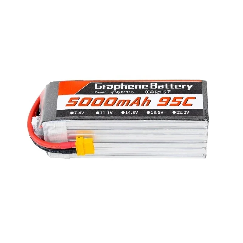 5000mAh 6S 22.2V 95C 그래핀 리튬 폴리 - 6S Lipo Battery 22.2V 5000Mah 리뷰 및 가격